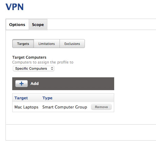 VPN Target